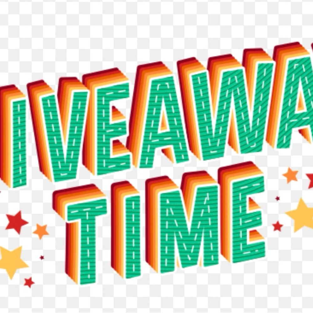 Colorful Party Giveaway Sign